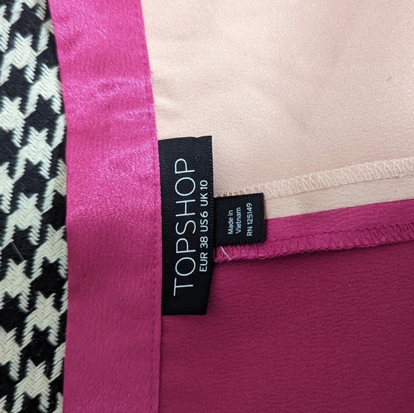 TopShop color block wrap skirt - Picture 5 of 7
